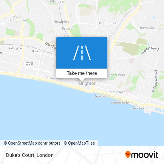 Duke's Court map