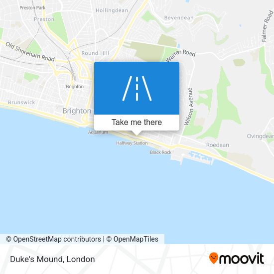 Duke's Mound map