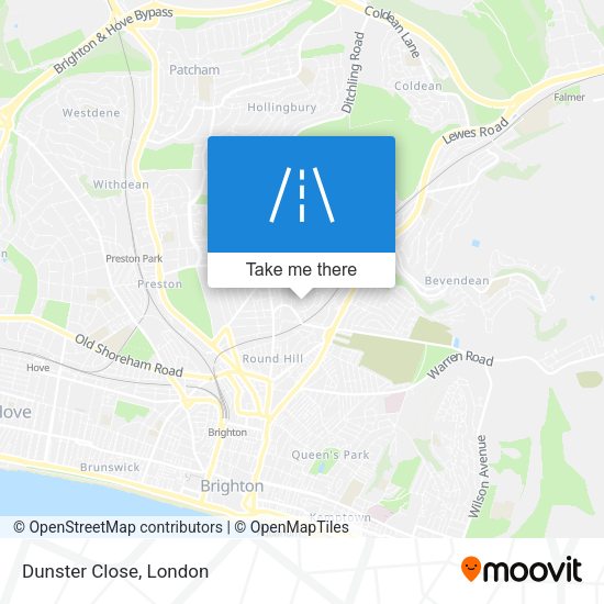 Dunster Close map