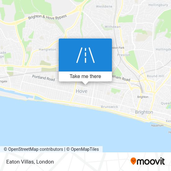 Eaton Villas map