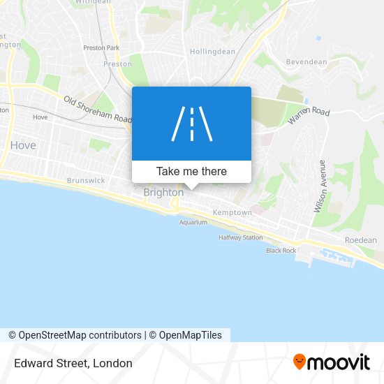 Edward Street map