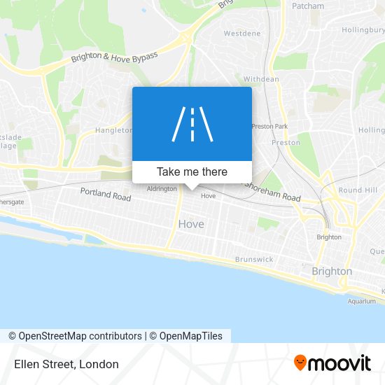 Ellen Street map