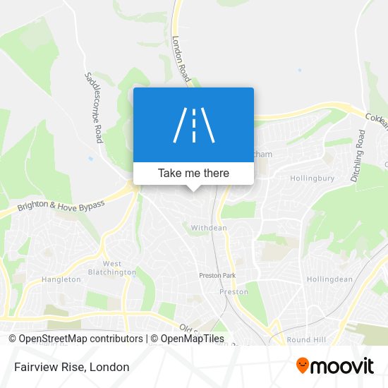 Fairview Rise map