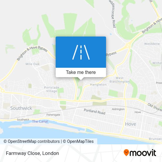 Farmway Close map