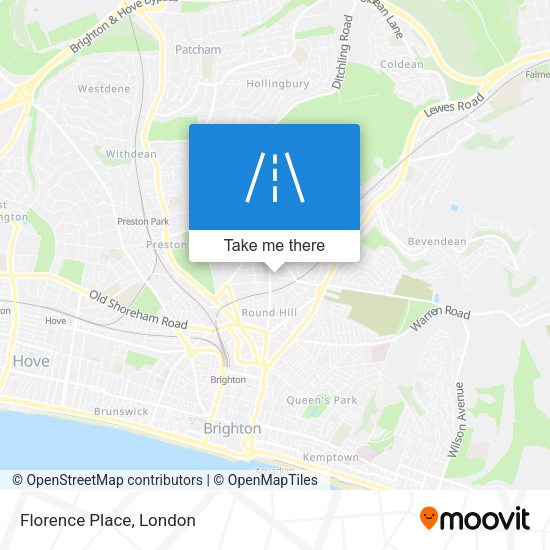 Florence Place map