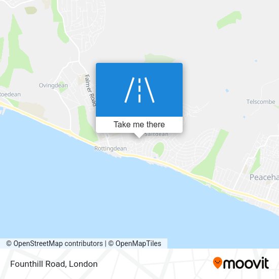 Founthill Road map