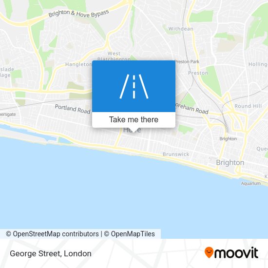 George Street map