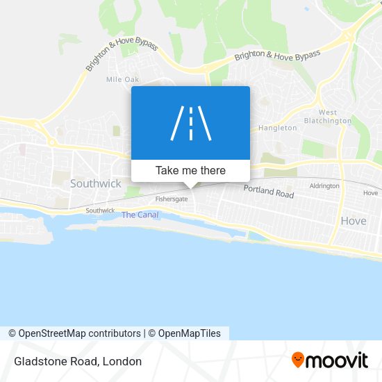 Gladstone Road map