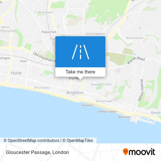 Gloucester Passage map
