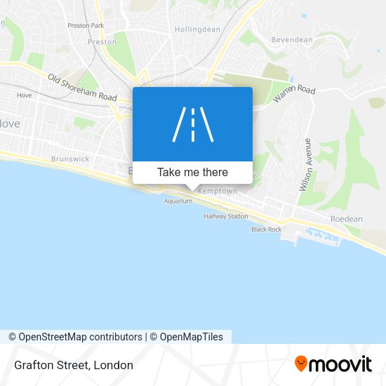 Grafton Street map