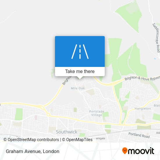 Graham Avenue map