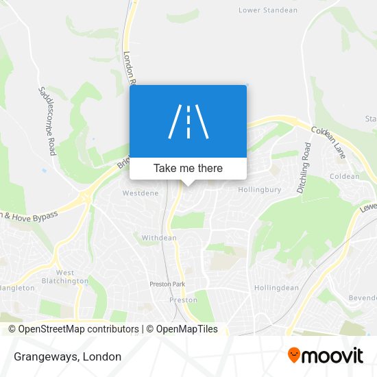 Grangeways map