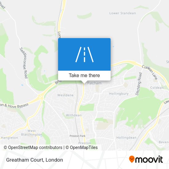 Greatham Court map