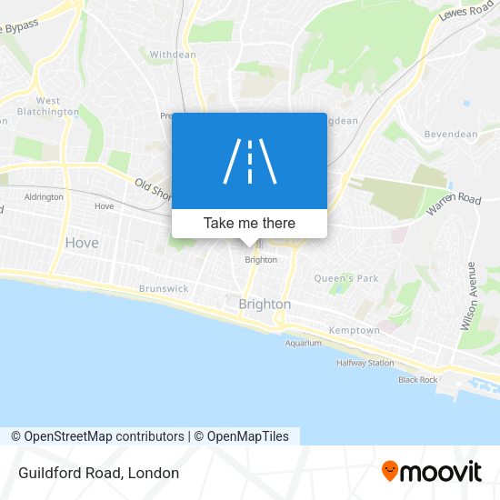 Guildford Road map