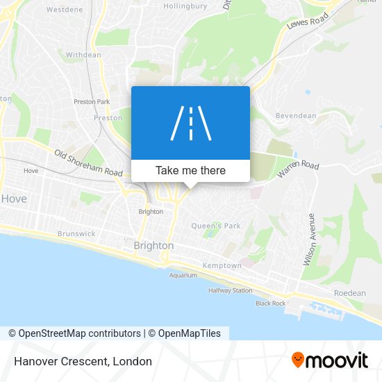 Hanover Crescent map