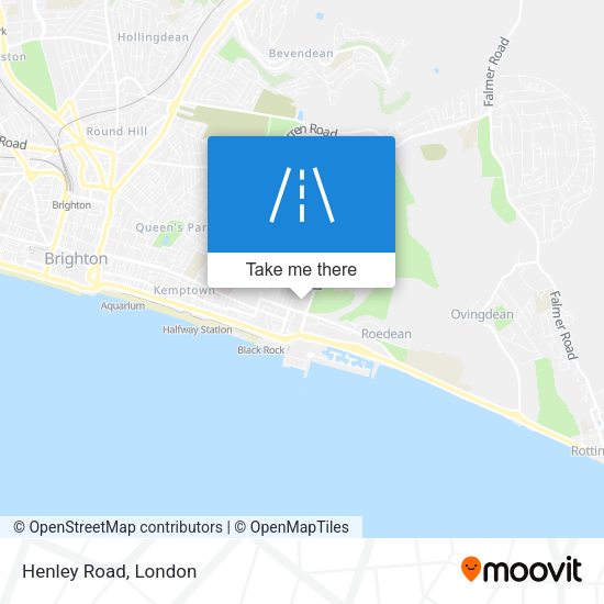 Henley Road map
