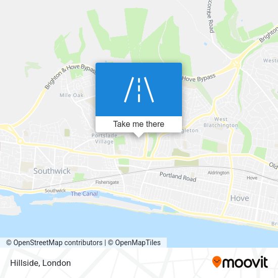 Hillside map