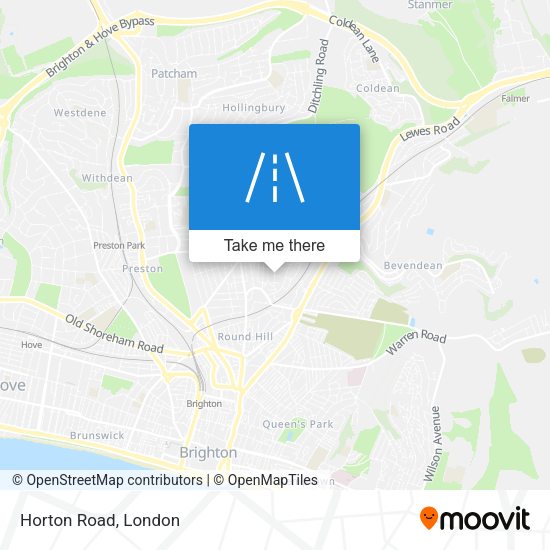 Horton Road map