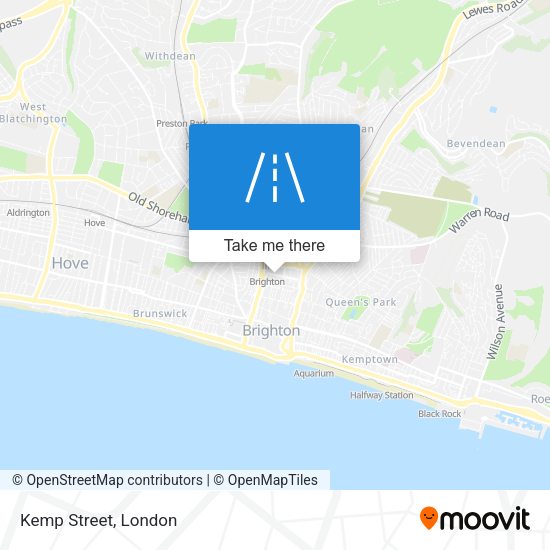 Kemp Street map