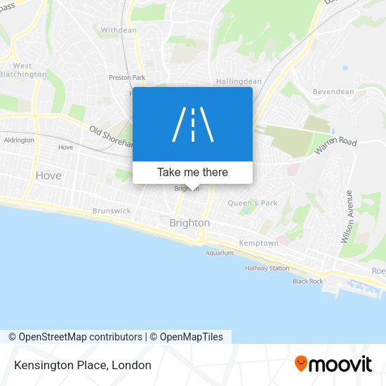 Kensington Place map