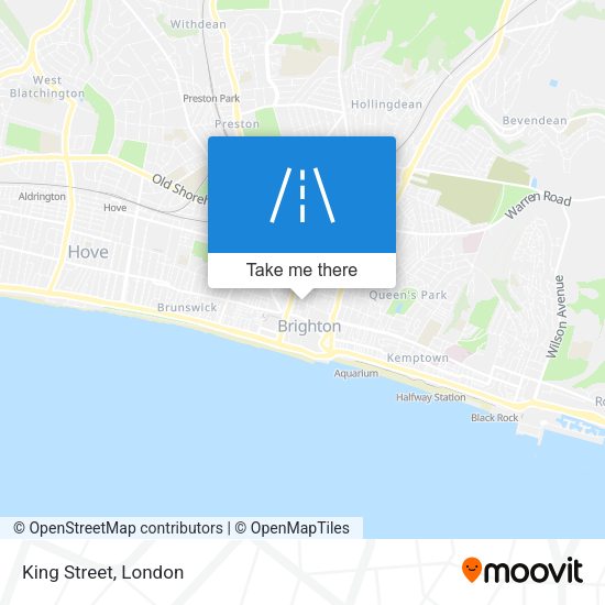 King Street map