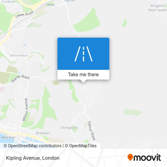 Kipling Avenue map