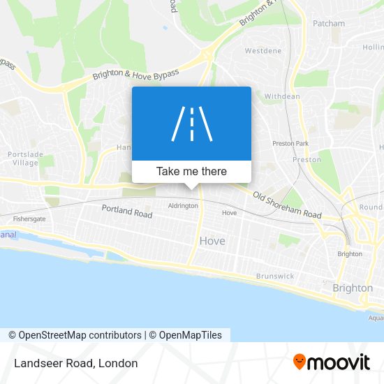 Landseer Road map