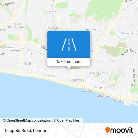 Leopold Road map