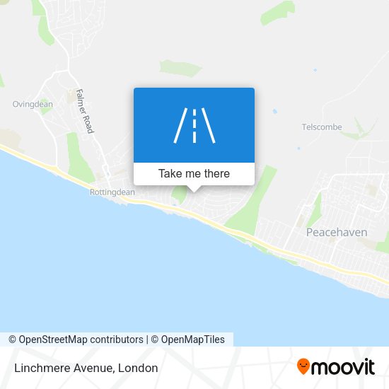 Linchmere Avenue map