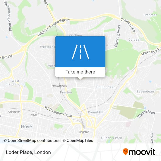 Loder Place map