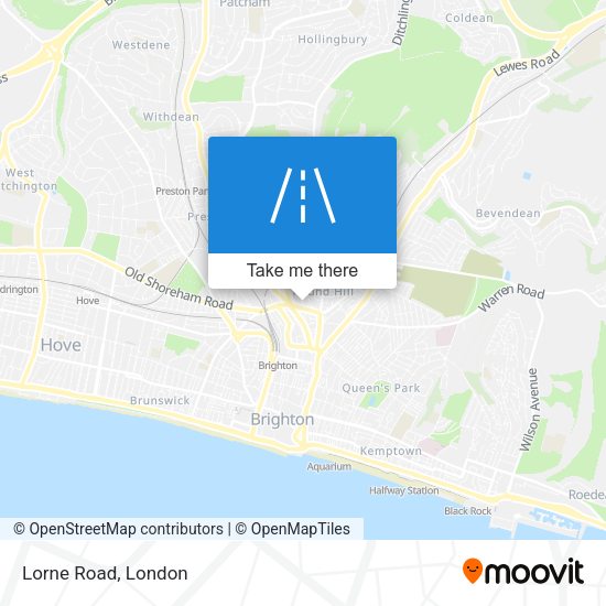 Lorne Road map
