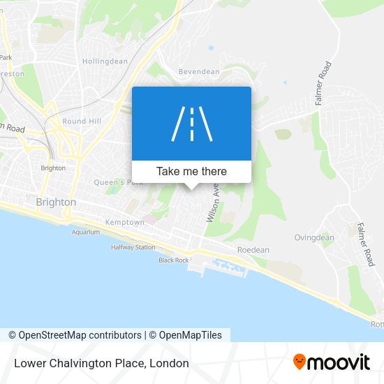 Lower Chalvington Place map