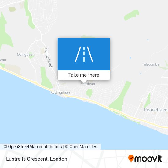 Lustrells Crescent map