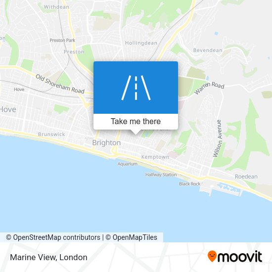 Marine View map