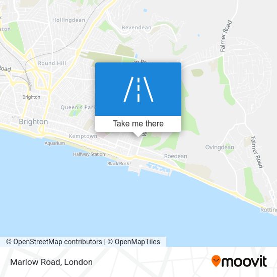 Marlow Road map