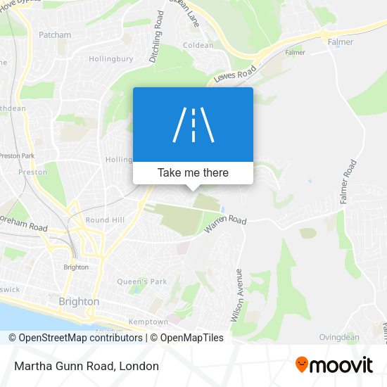 Martha Gunn Road map