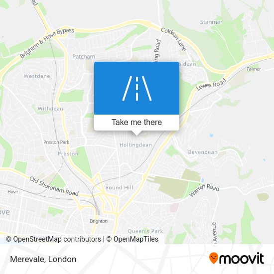 Merevale map