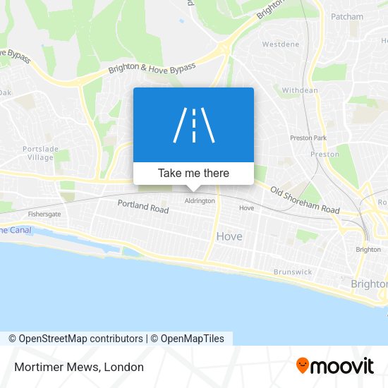 Mortimer Mews map
