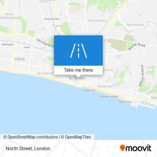 North Street map