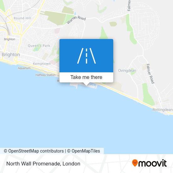 North Wall Promenade map