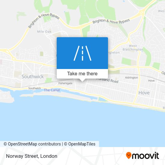 Norway Street map