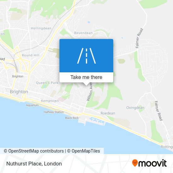 Nuthurst Place map