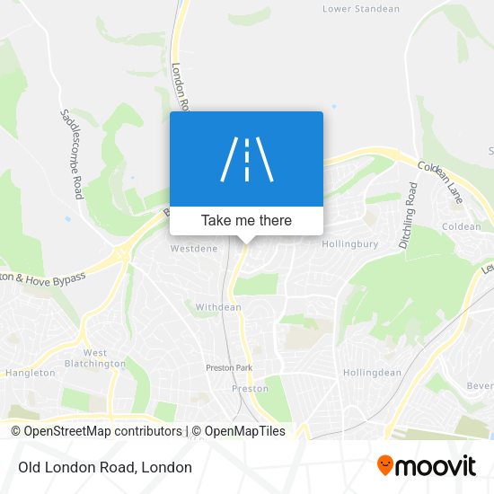 Old London Road map