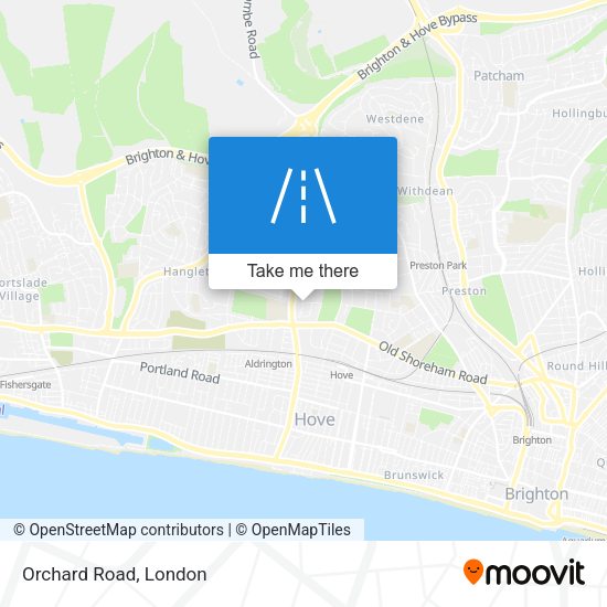 Orchard Road map