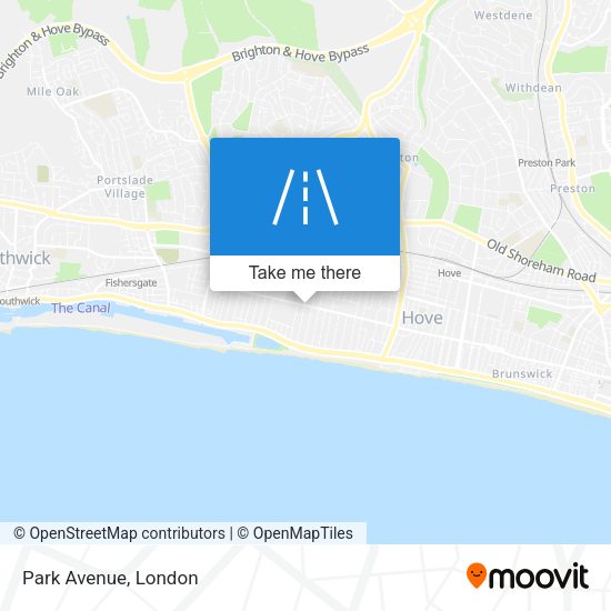 Park Avenue map