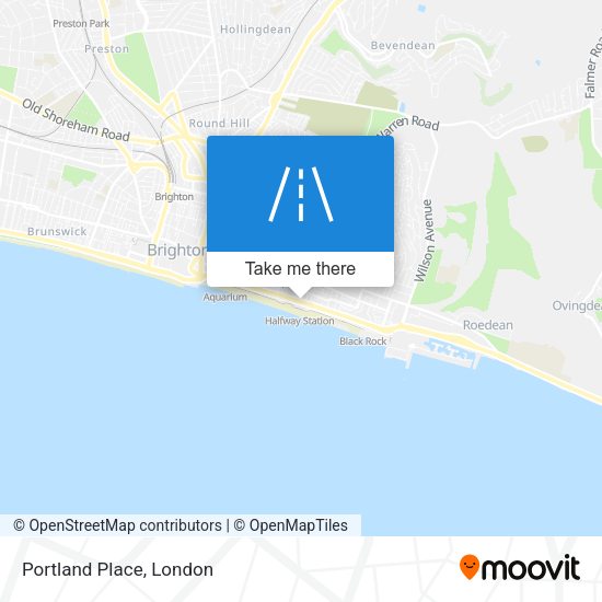 Portland Place map