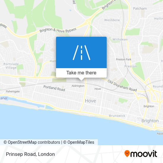 Prinsep Road map
