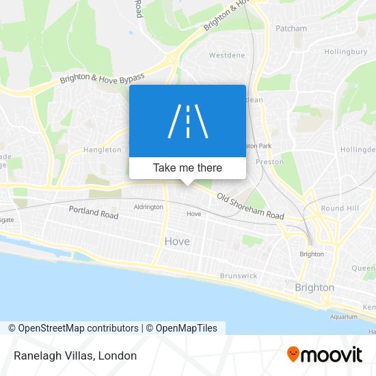Ranelagh Villas map