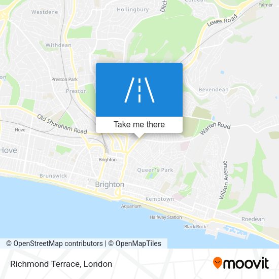 Richmond Terrace map