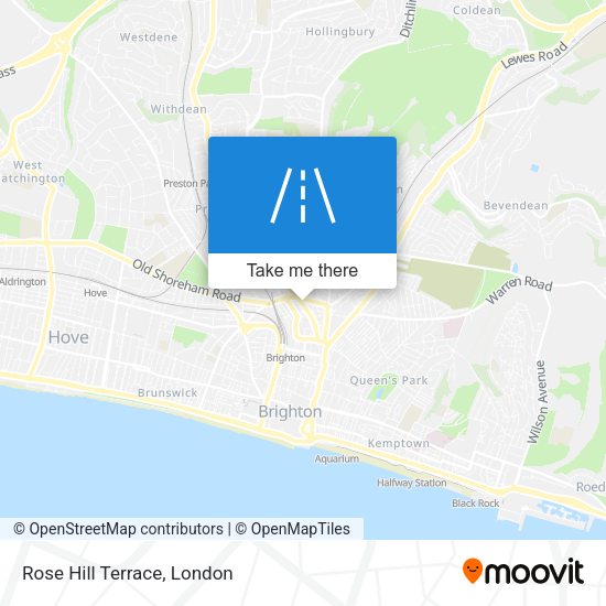 Rose Hill Terrace map